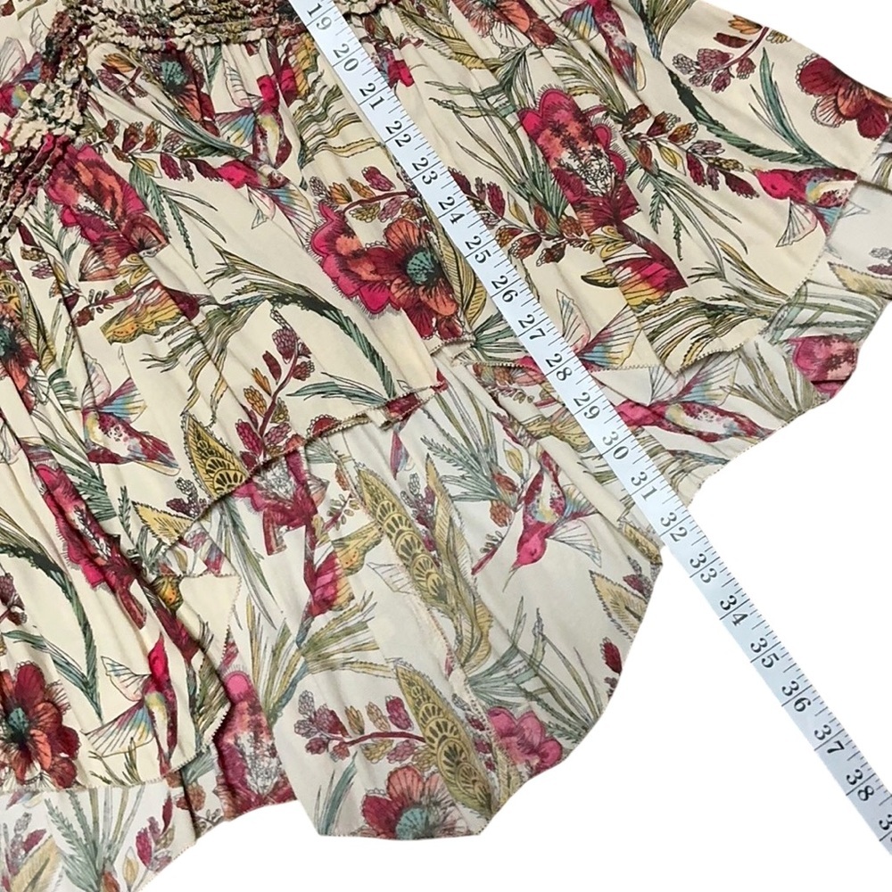 Free People Haze Hummingbird Tunic Flowy Top - Picture 12 of 13